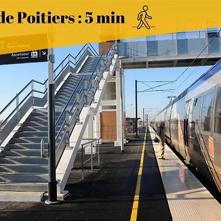 Le Duplex By Goodbnb - Proche Gare - 15Min Futuroscope Poitiers Exterior photo